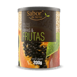 Kit 2x: Fibras De Frutas Sabor Da Terra 200g