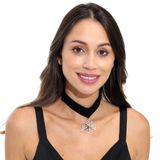 Choker Teia De Aranha Halloween Abrakadabra Fantasias