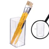 Organizador De Plástico Acrílico 7,3 X 7,3 X 15,75 Cm H3 Plasutil Ref.15508