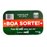 Chocolate Mió Ao Leite Boa Sorte Lata 60g