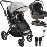 Carrinho Nomad Grafite Kiddo Bebe Conforto Base Isofix