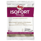 Kit 3x: Isofort Beauty Whey Protein Neutro Vitafor 25g