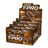 Chocolate Trento Wafer T-pro Amendoim Cacau Com Whey Protein 12x26g