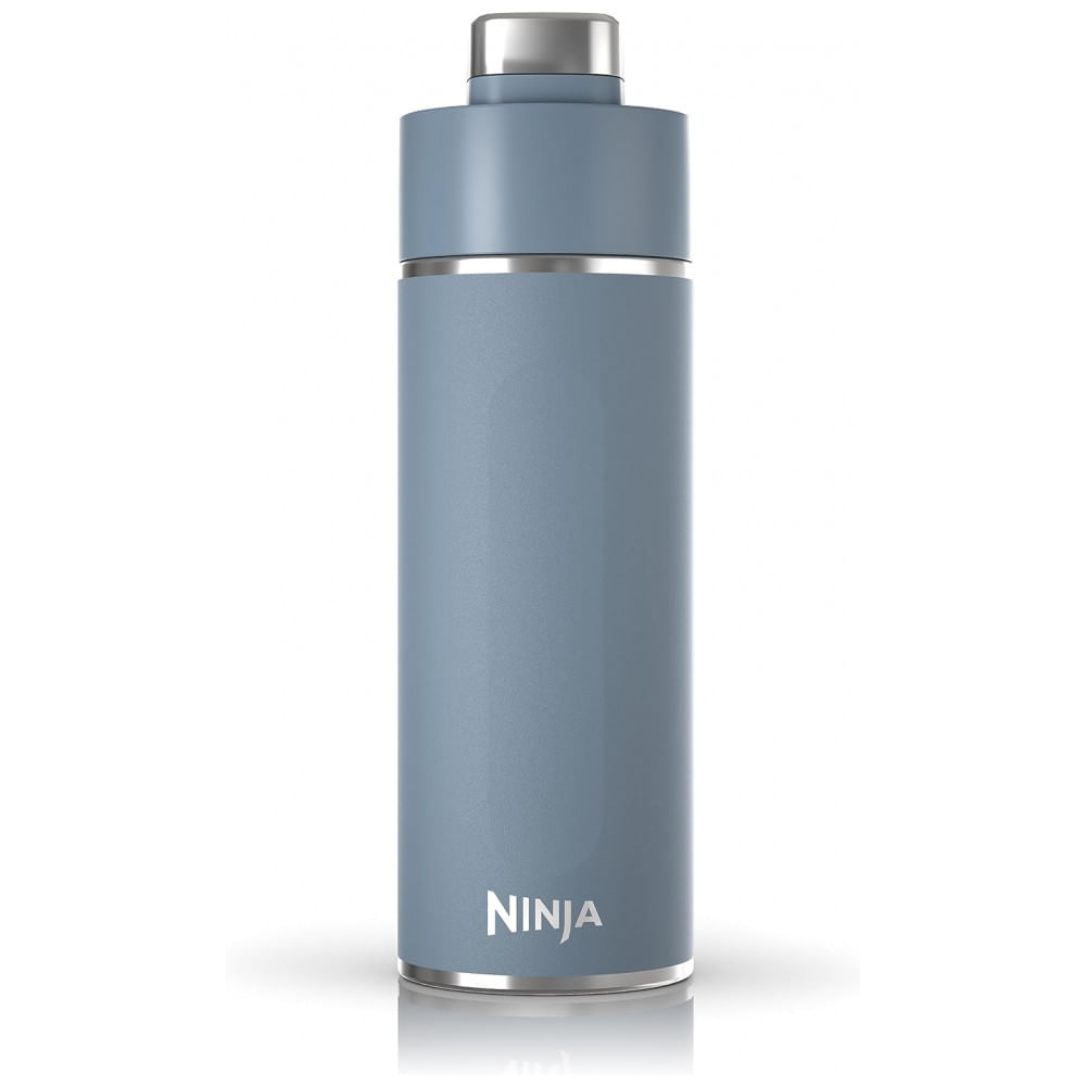 Garrafa Térmica Para Água 710ml Em Aço Inoxidável, À Prova De Vazamentos E Aguenta Quente Por Horas, Ninja Dw2401bl, Azul