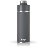 Garrafa Térmica Para Água 710ml Em Aço Inoxidável, À Prova De Vazamentos E Aguenta Quente Por Horas, Ninja Dw2401gy, Cinza