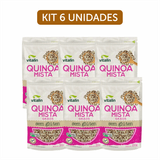 Kit 6x: Quinoa Mista Em Grãos Orgânica Sem Glúten Vitalin 200g