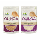 Kit 2 Quinoa Sem Glúten Vitalin: Flocos E Grãos