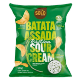 Kit 2x: Chips De Batata Rústica Assado Sour Cream Solo 50g