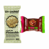 Kit 2 Snacks Uncooked: Pistacchio, Brawnie Veganos