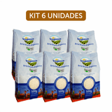 Kit 6x: Arroz Branco Orgânico Biorgânica 500g