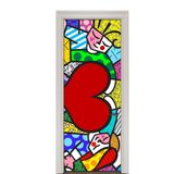 Adesivo De Porta Romero Brito  R015