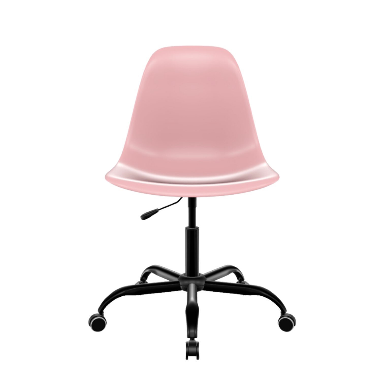 Cadeira Para Escritório Eames Pp Office Rosa