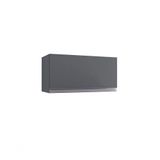 Armário Aereo 60cm 1 Porta Cozinha Andreia Cinza Ajl