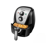 Fritadeira Elétrica Sem Óleo/air Fryer Mondial - Grand Family Inox Afn-50-bi Preto 5l Com Timer