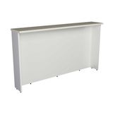 Bancada Ilha Cozinha Balcão Ph 3069 Ten 200cm Branco/cinza Argila - Herval