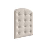 Multiuso De Quarto Bebê Kit Capitonê Courano P/ Berço Elô Bege - Peroba