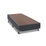 Cama Box Base Solteiro- 0,69x1,88x0,23 Americana Courano Gray (solteiro- 0,69x1,88x0,23) - Ortobom