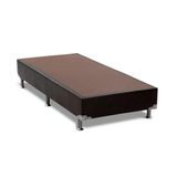 Cama Box Base Solteirao- 1,08x1,98x0,23 Americana Courano Nero Black (solteirao- 1,08x1,98x0,23) - Ortobom