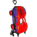 Mochila 3d De Rodinhas Infantil Homem Aranha Maxtoy