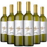 Kit Caixa Fechada 6 Vinhos Brancos Cruz Del Sur Chardonnay