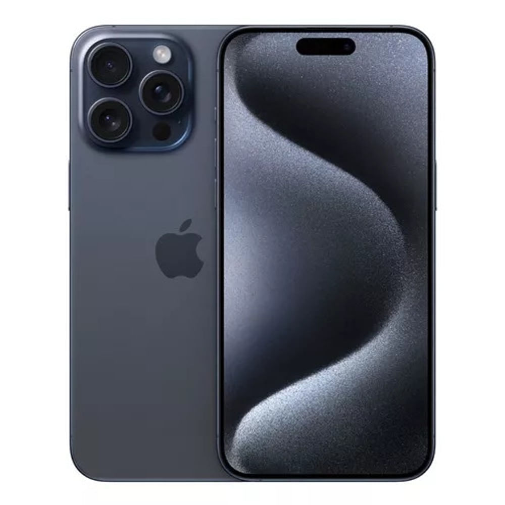 Iphone 15 Pro 256gb Titânio Azul E-sim