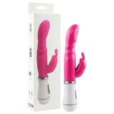 Vibrador  Ponto G Silicone Rabbit 8 Vibrações Estimulador De Orgasmos Puro Prazer