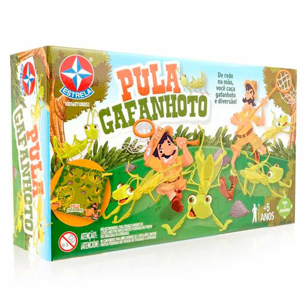 Jogo Infantil Pula Gafanhoto Estrela