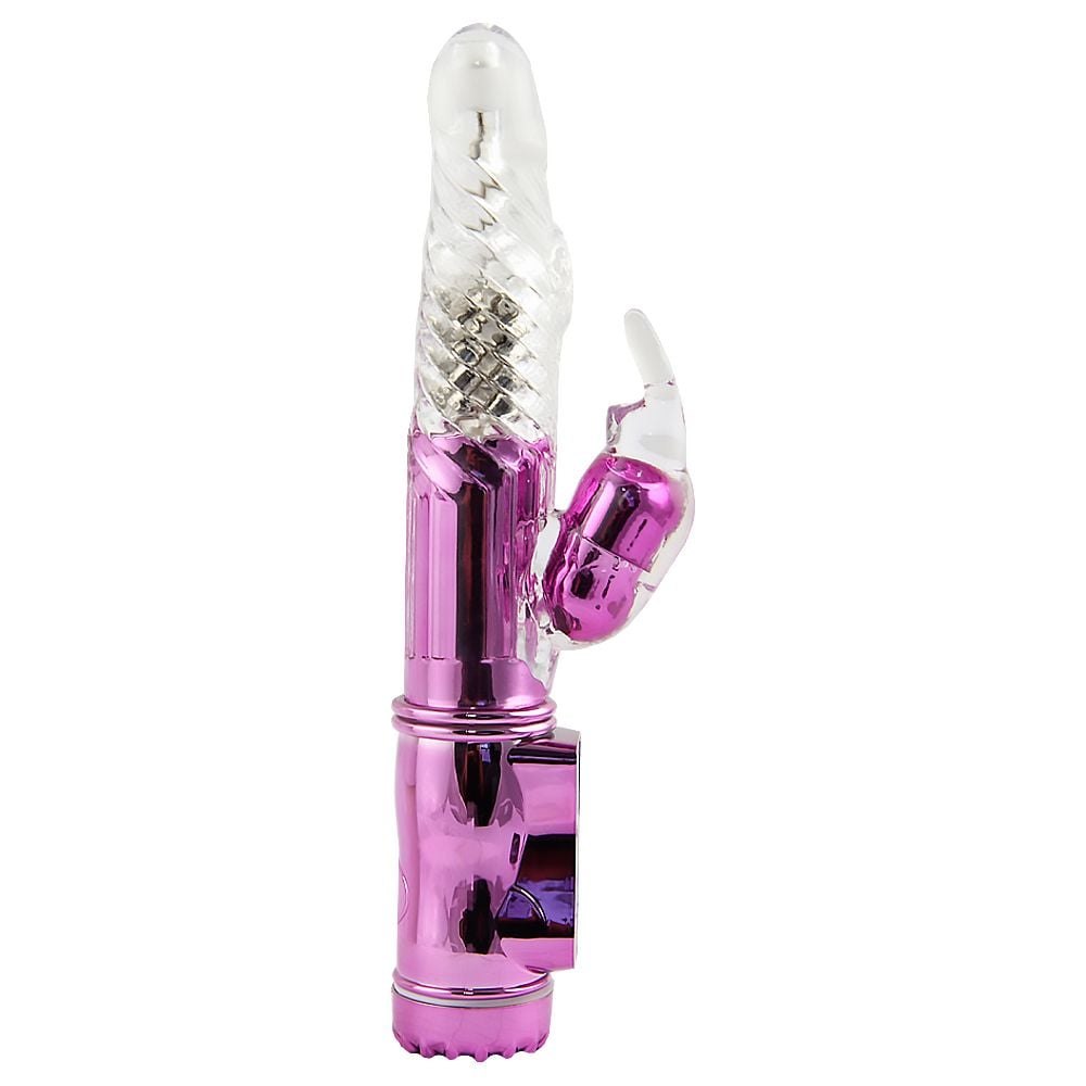 Vibrador Estimulador Recarregável Usb Rabbit Ponto G 36 Vibrações Com 8 Rotações