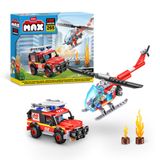 Blocos De Montar Max City Fire Rescue 265 Peças