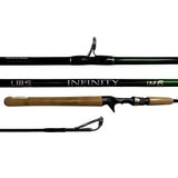 Vara Pesca Carretilha Lumis Infinity Carbon Im6 Cast 6.0 1,83m 15-30lb Inteiriça