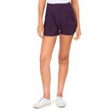 Short Feminino Bengaline Polo Wear Roxo Escuro