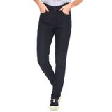 Calça Feminina Jeans Básica Used Black Polo Wear Preto