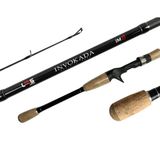 Vara Pesca Carretilha Lumis Invokada Carbon Im8 Cast 6.0 1,84m 15-30lb Inteiriça