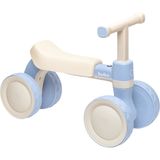 Bicicleta De Equilíbrio Com Som 4 Rodas Azul – Buba