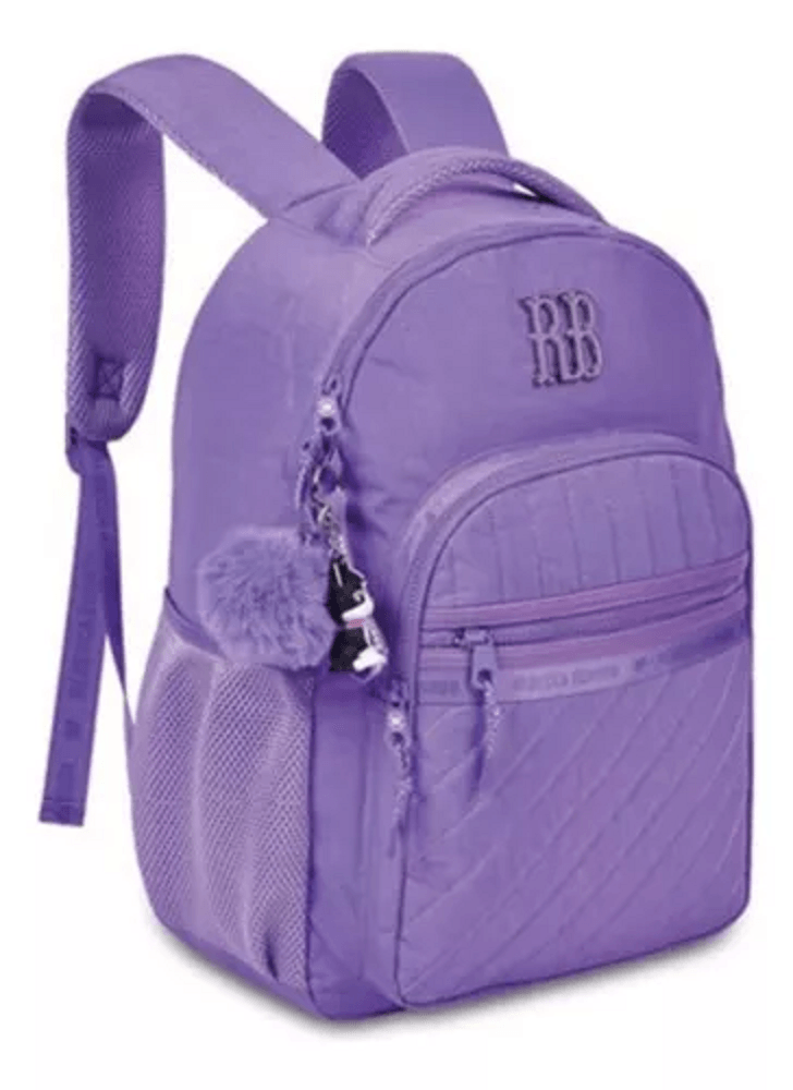 Mochila Feminina Escolar Rb Rebecca Bonbon Original Costas