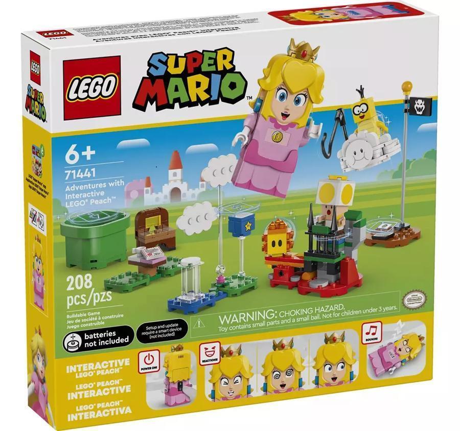 Lego Super Mario 71441 - Aventuras Com Lego Peach Interativo