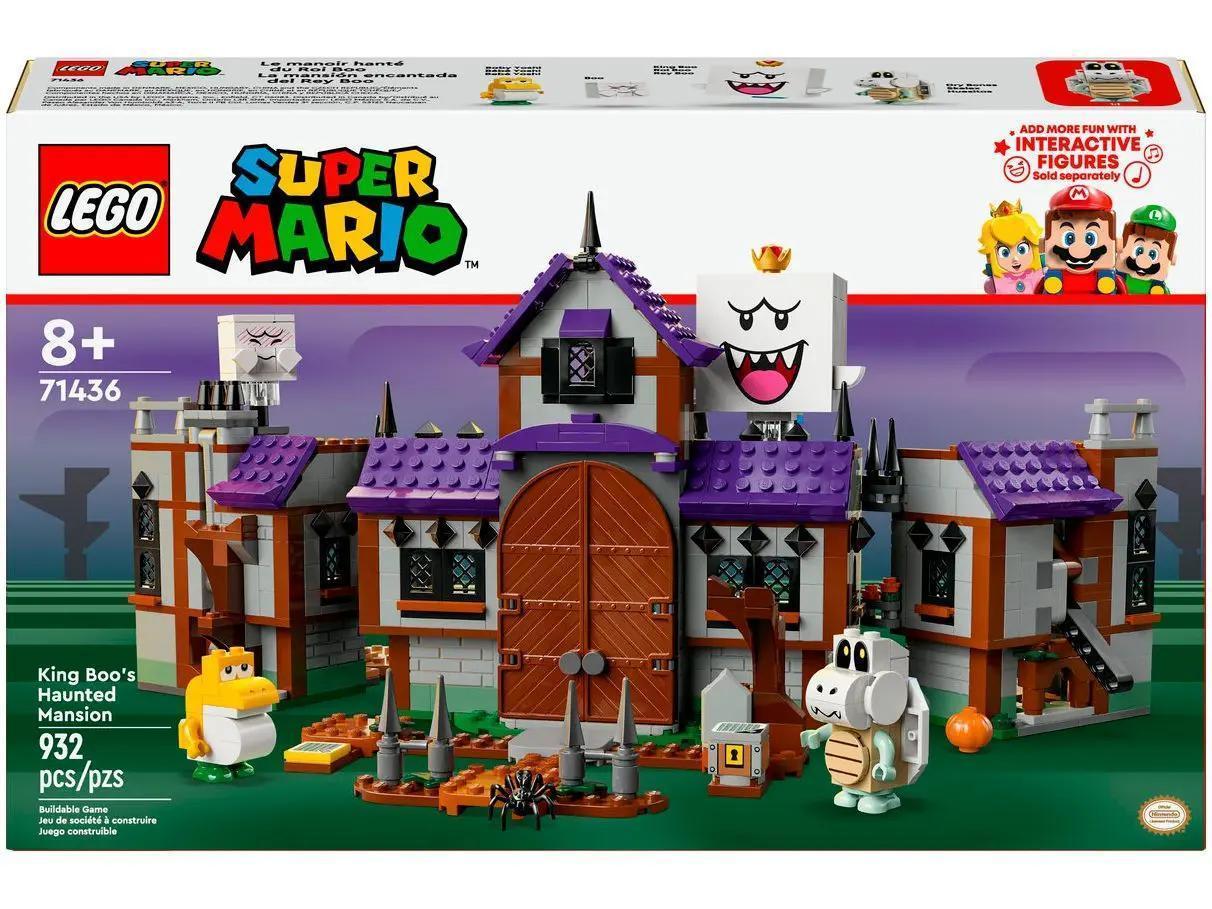 Lego 71436 Super Mario Mansão Assombrada Do Rei Bu 932 Peças