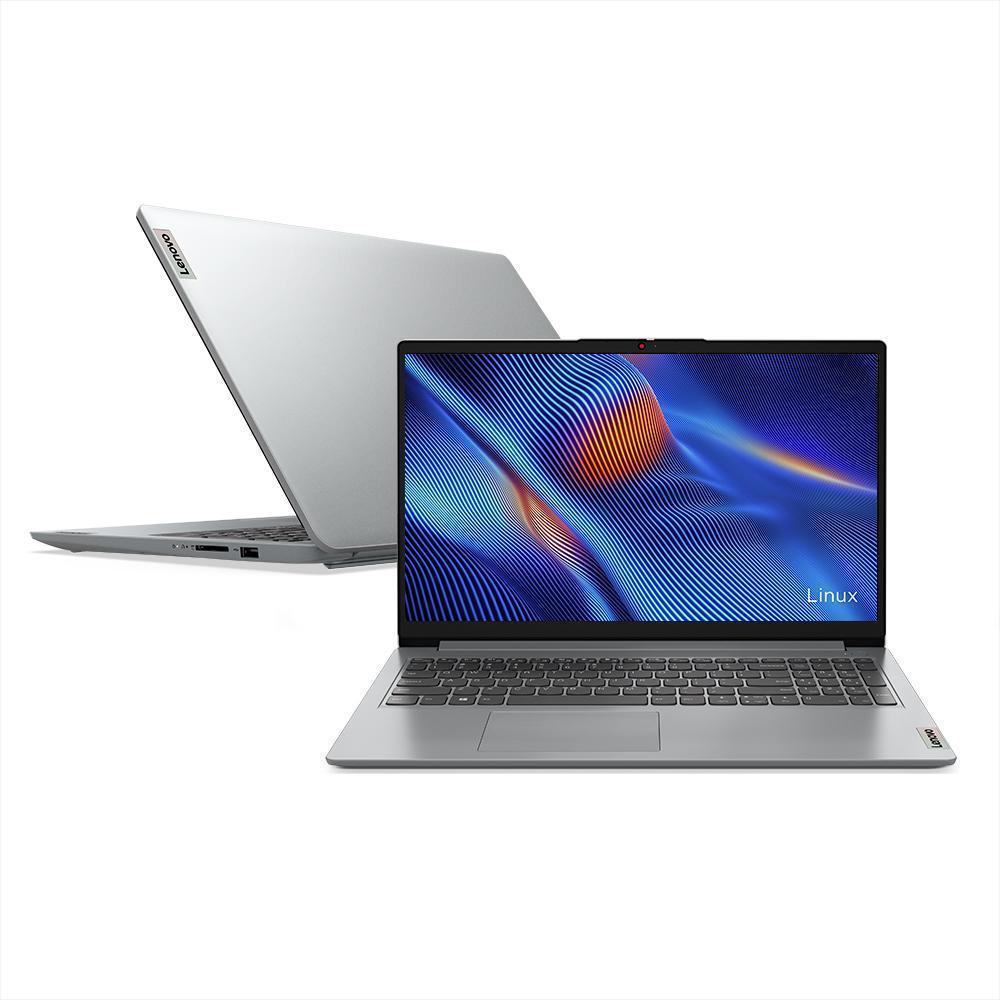 Notebook Lenovo Ideapad 1i I3-1215u 4gb 128gb Ssd Intel Uhd Linux 15.6&quot; 82vys01100 Cloud Grey