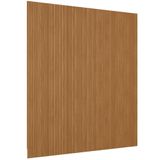 Painel Ripado De Madeira Para Sala Quarto 258x250cm Slats L05 Nature - Lyam Decor