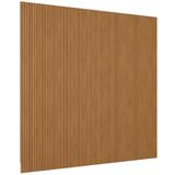 Painel Ripado De Madeira Para Sala Quarto 297x250cm Slats L05 Nature - Lyam Decor