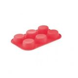 Forma De Silicone Para 06 Cupcakes - Mimo