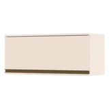 Armário Aéreo 1 Porta Basculante 80 Cm Connect Off White - Henn