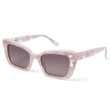 Óculos De Sol Infantil Lilica Ripilica Slr190 C02 - Marrom Mármore 48