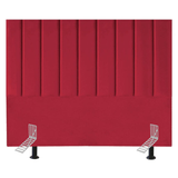 Cabeceira Estofada Cama Casal Queen Size 160 Cm Luísa Suede E Frame