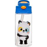 Garrafa Infantil Em Tritan Com Canudo Em Silicone Bubazoo Panda – Buba