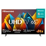 Hisense Smart TV UHD 4K 65 Polegadas 65A6K HDR10+ Dolby Vision Controle por Voz Compatível com Alexa