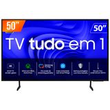 Smart Tv Led 50&quot; Ultra Hd 4k Samsung Un50du7700gxzd Processador Crystal 4k Gaming Hub Hdr 3 Hdmi Usb