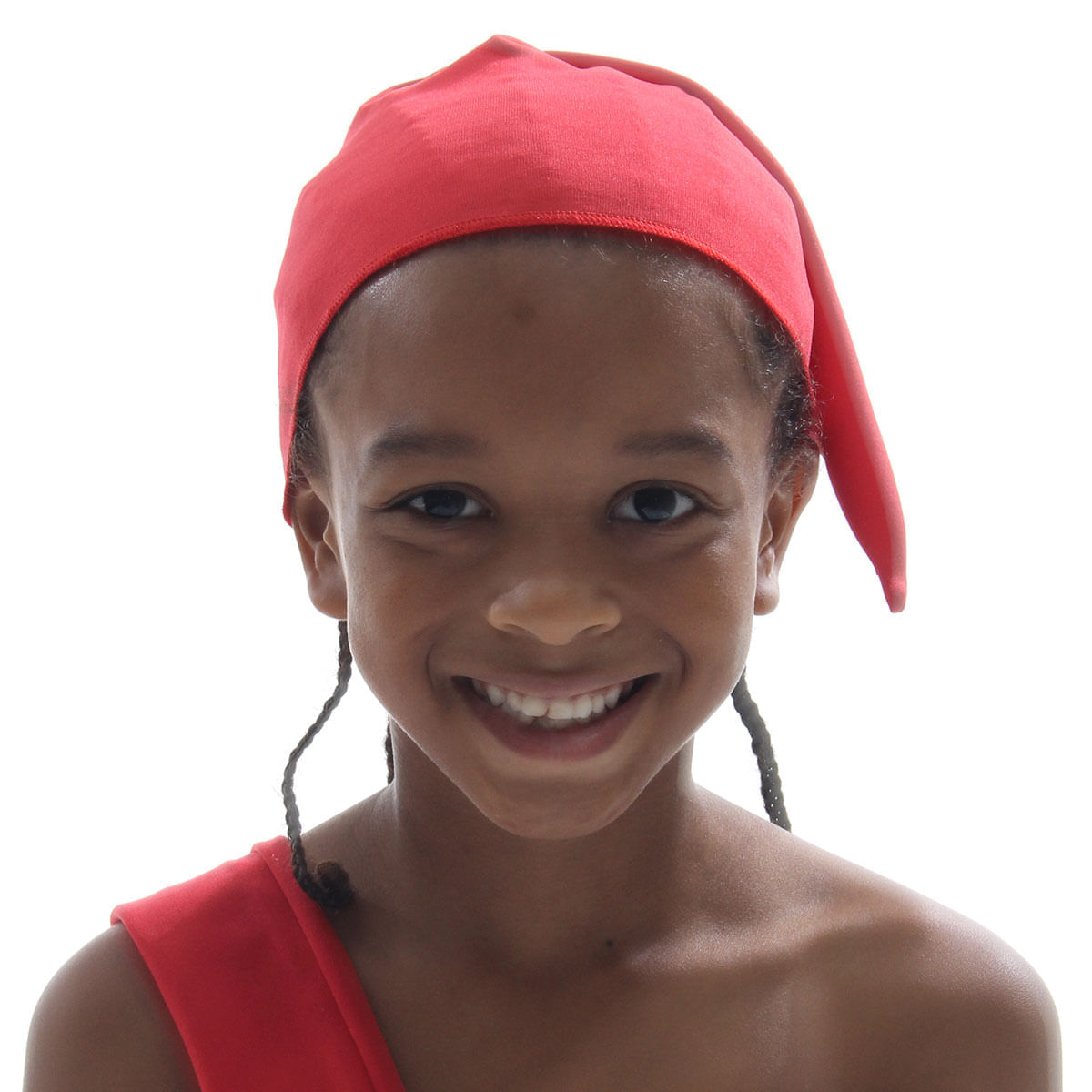 Fantasia Infantil Saci Pererê Com Gorro E Shorts P