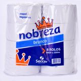 Papel Higiênico Nobreza Rolão 10cm X 300m Com 8un Papel Hig.c/300 Mt C/08 Un Nobreza Nobreza