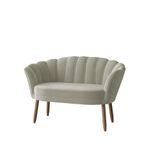 Namoradeira Flor Quarto Recepção Salao Sala Balaqui Decor Bege